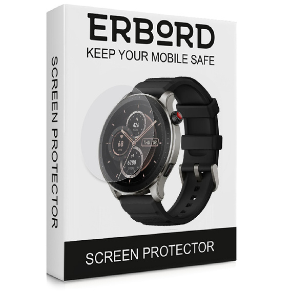 3x ERBORD hydrogel film for Amazfit GTR 4