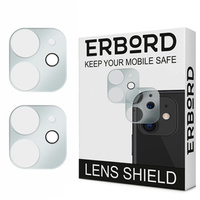 2x ERBORD tempered glass for camera to iPhone 12