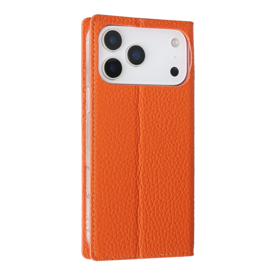Litchi Skin Grain flip case for iPhone 17 Pro
