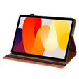 Flap case for Xiaomi Redmi Pad SE 11", flower, brown