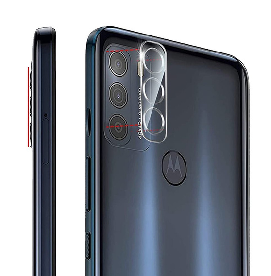 Tempered Camera Glass for Motorola Moto G50, blue