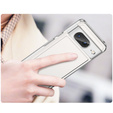 Case for Google Pixel 8, Fusion Hybrid, with camera protection, transparent