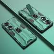 Case for Honor 70 5G, Military kickstand, green
