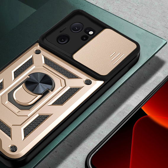 Case for Xiaomi 13T / 13T Pro, CamShield Slide, gold