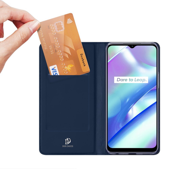Dux Ducis Case for Realme C33 4G, Skinpro, dark blue