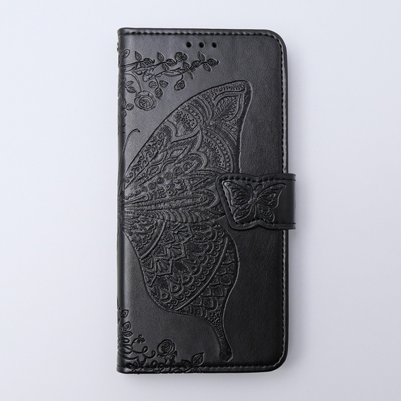 Flip case for Xiaomi 13T / 13T Pro, Butterfly, black