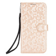Flip case for Motorola Moto G86 Power 5G, Wallet Rhombus, gold