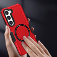 Case for Samsung Galaxy S23 Plus, Protective MagSafe, red