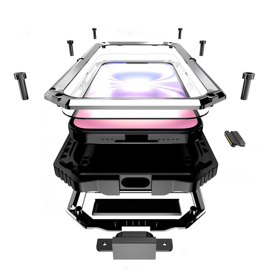 R-JUST armoured case with stand for iPhone 17