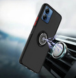 Case for Motorola Moto E14, Frosted Ring, black