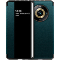 Flap case for Realme 11 Pro 5G / 11 Pro+ 5G, Side View, green