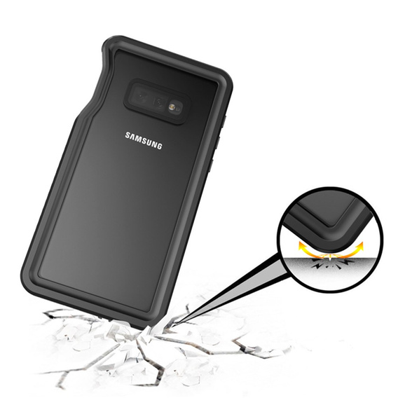 IP68 Waterproof Case for Samsung Galaxy S10e, black
