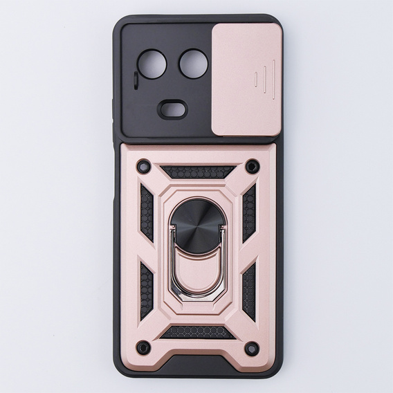 Case for Realme 11 5G, CamShield Slide, pink rose gold