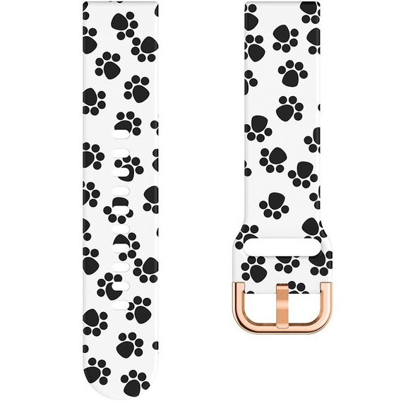 Smooth strap for Samsung Galaxy Watch Active 22mm, Paw