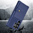 Case for Samsung Galaxy S24 Ultra Card Holder Kickstand, Card Holder Kickstand, blue