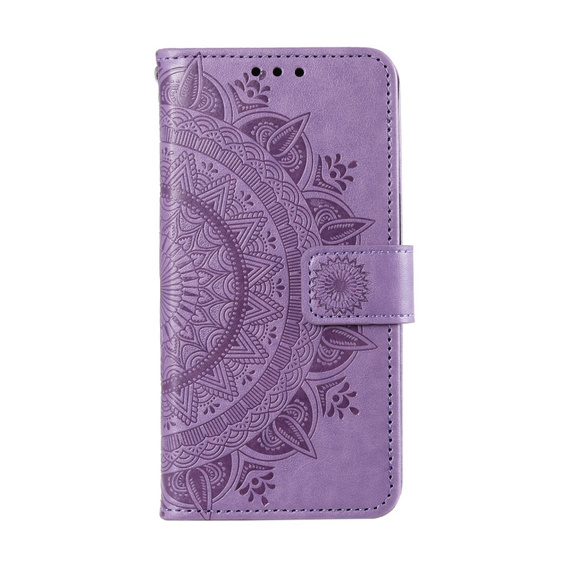 Flip case for Xiaomi Redmi Note 13 Pro 4G / Xiaomi Redmi Note 14S / Xiaomi Poco M6 Pro 4G, Mandala, purple