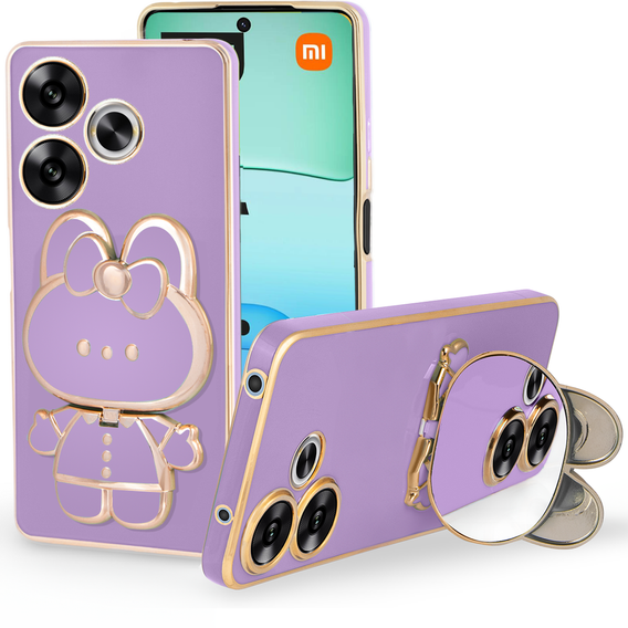 Case for Xiaomi Redmi 13, Bunny, purple