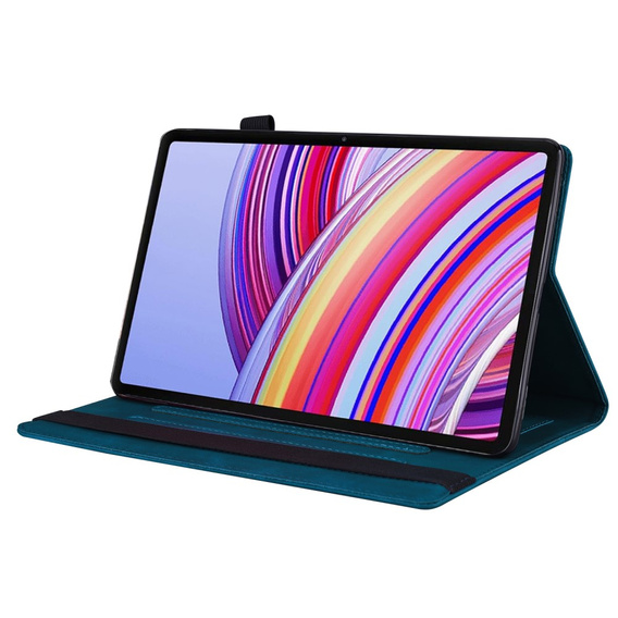 Case for Xiaomi Redmi Pad Pro / Xiaomi Poco Pad, Classic, with space for stylus, blue