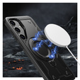 Case for Samsung Galaxy S24 FE, Military MagSafe, black
