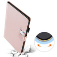 Case for Samsung Galaxy Tab A7 Lite 8.7, with flap, animal, pink
