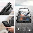 Armored case for Samsung Galaxy A34 5G, Dexnor Full Body (Two Frames), black