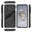 Case for OnePlus 12 5G, Military kickstand, black