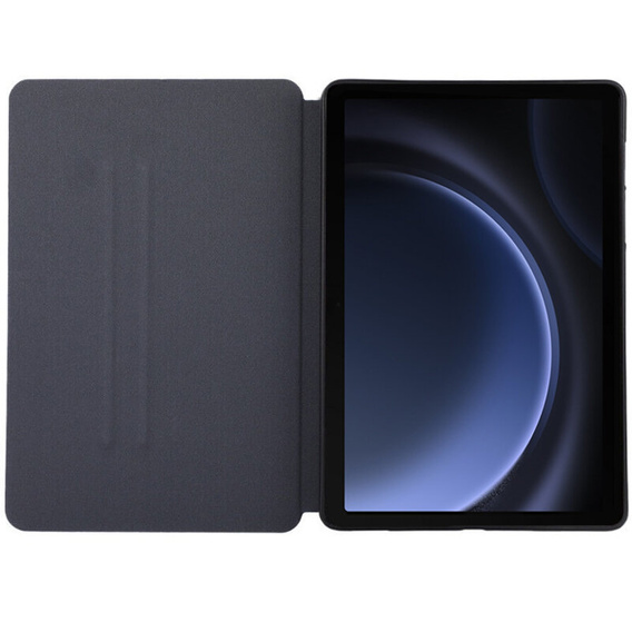 Case for Samsung Galaxy Tab S9 FE+ Plus, Smartcase with stylus space, green