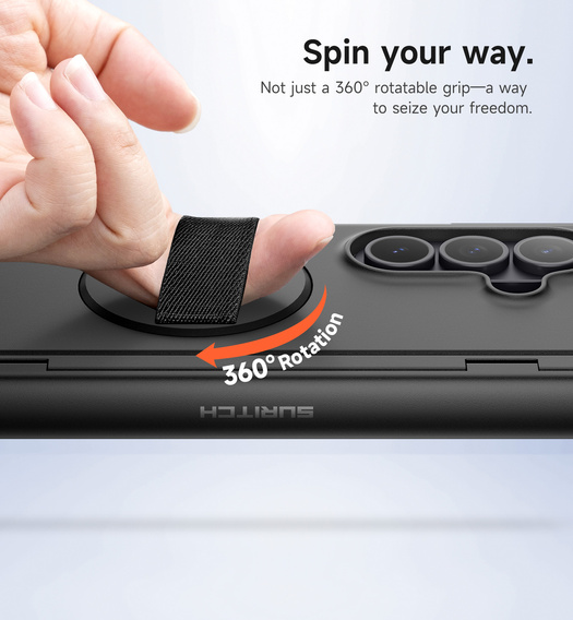 Suritch case with 360° stand and built-in screen protector for Samsung Galaxy Z Fold7