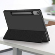 Case for Lenovo Tab P12, Smartcase with stylus space, black
