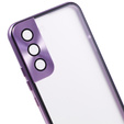 Case for Samsung Galaxy S21, Magnetic Dual Glass, purple