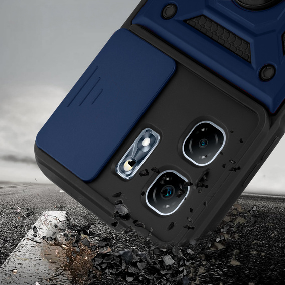Case for Infinix Hot 50i 4G, CamShield Slide, blue