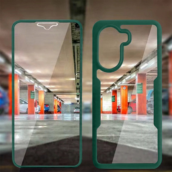 Case for Xiaomi Poco X7 Pro 5G, Shockproof, with film, green
