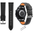 Leather Belt for Samsung Galaxy Watch 42mm - Black