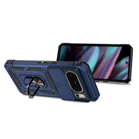 Case for Google Pixel 8 Pro, CamShield Slide, blue