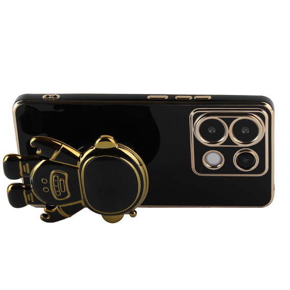 Case for Xiaomi Redmi Note 13 Pro 5G, Astronaut, black + 9H Tempered Glass