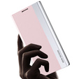 Flip case for Samsung Galaxy A33 5G, Side Magnetic, pink