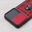 Case for Motorola Moto G84 5G, CamShield Slide, red