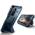Armored case for Samsung Galaxy A25 5G, Dexnor Full Body (Two Frames), dark blue