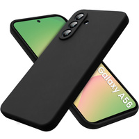Case for Samsung Galaxy A56 5G, Silicone Lite, black