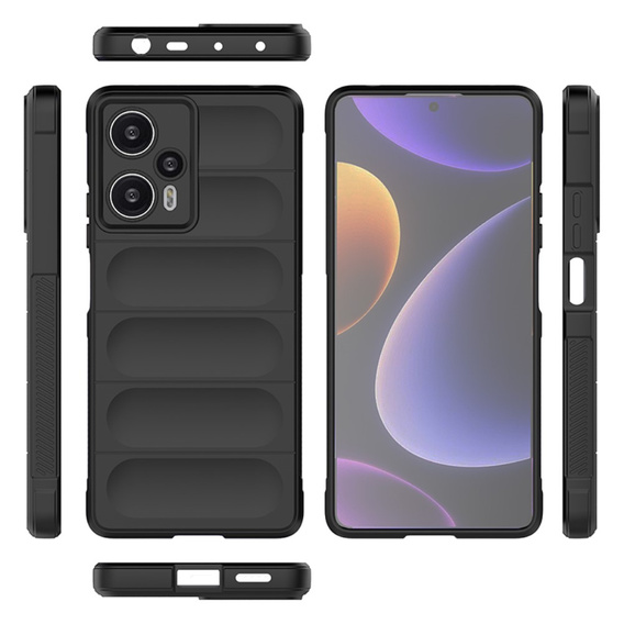 Case for Xiaomi Poco F5 5G, Gaming Shockproof, black