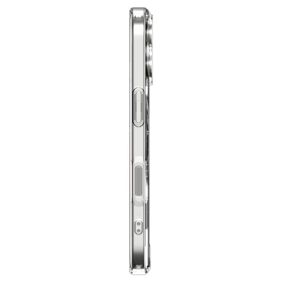 Spigen Ultra Hybrid MagSafe Case for iPhone 17, Clear/Graphite