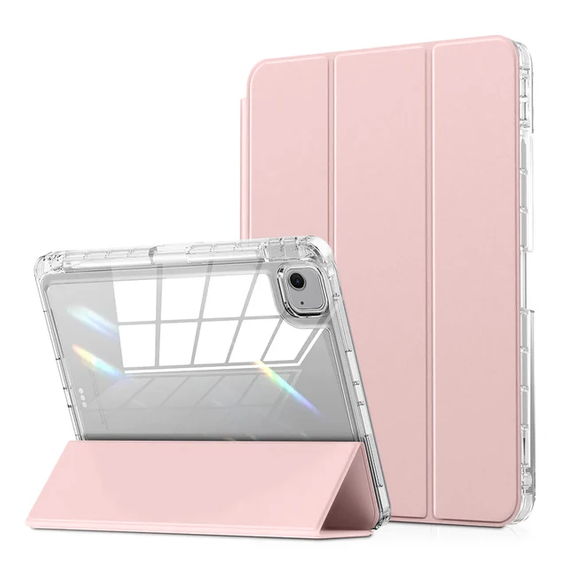 Case for iPad Air 13" 2025/2024 (7/6 gen.), Smartcase Hybrid, with stylus space, pink