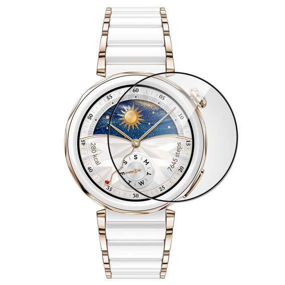 2x ERBORD Hybrid Glass for Huawei Watch GT 5 Pro 42mm