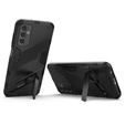 Case for Samsung Galaxy M13 4G, Military kickstand, black