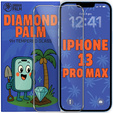 Diamond Palm Tempered Glass for iPhone 13 Pro Max
