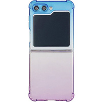 Case for Samsung Z Flip5, Gradient Dropproof, Purple / blue