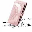 Flip case for Samsung Galaxy M15 5G, Mandala, pink