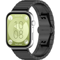 Steel Bracelet for Huawei Watch Fit 4 / 4 Pro / 3, Black