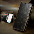 CASEME flip case for Samsung Galaxy Note 10 Plus, Waxy Textucoffee, coffee