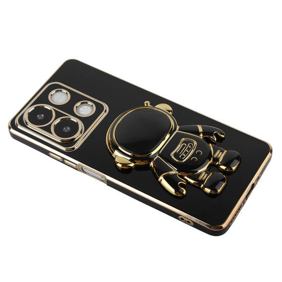Case for Xiaomi Redmi Note 13 5G, Astronaut, black + 9H Tempered Glass